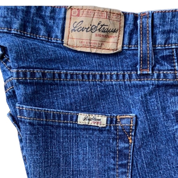 🎉HP🎉Levi’s Stretch Mid Rise Straight Leg - Picture 7 of 8